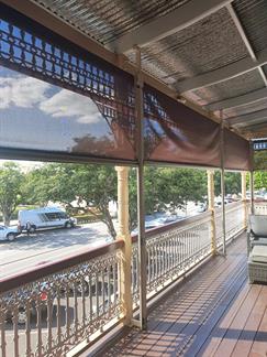 Palace Hotel verandah